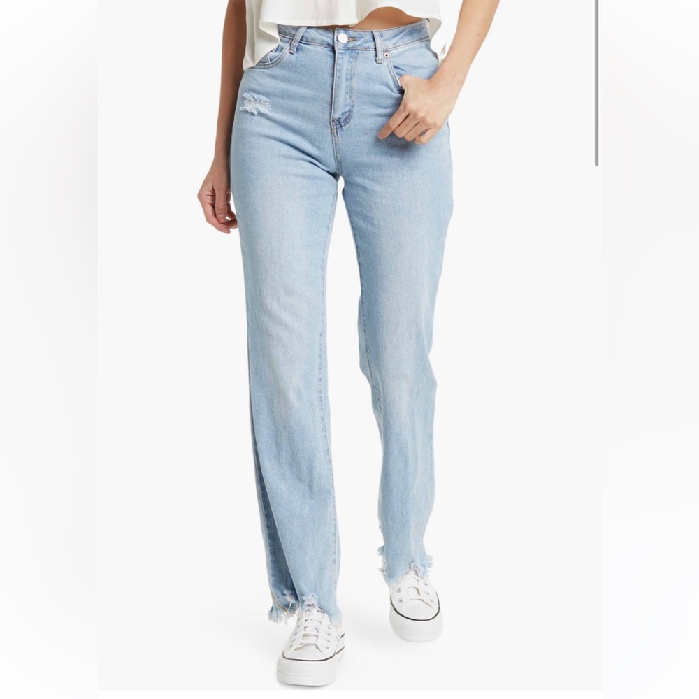 Abound Distressed Slim Bootcut Jeans